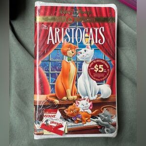 The Aristocats vintage unopened VHS Tape